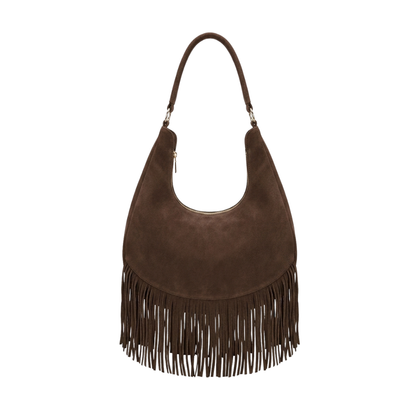 
Confeccionada artesanalmente en León, Guanajuato, la Zaza Bag es una pieza 100% piel con textura de gamuza y un diseño de flecos que aporta dinamismo y elegancia bohemia. Su diseño espacioso incluye compartimentos internos para un orden impecable y una correa perfecta para llevar al hombro con total comodidad.
Especificaciones del producto:
Material exterior: 100% piel vacuna (acabado en gamuza)
Detalles: Flecos frontales de piel y herrajes metálicos
